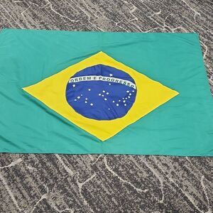 Brazil Flag Sewn 39" x 56"